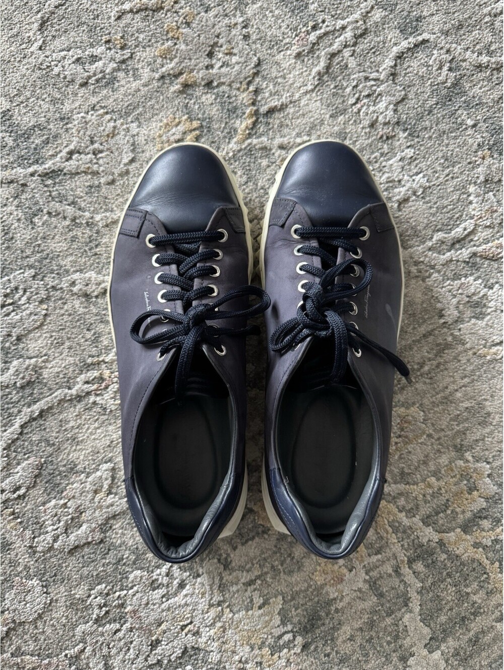 Salvatore Ferragamo's 'Cube' sneakers - Size 9
